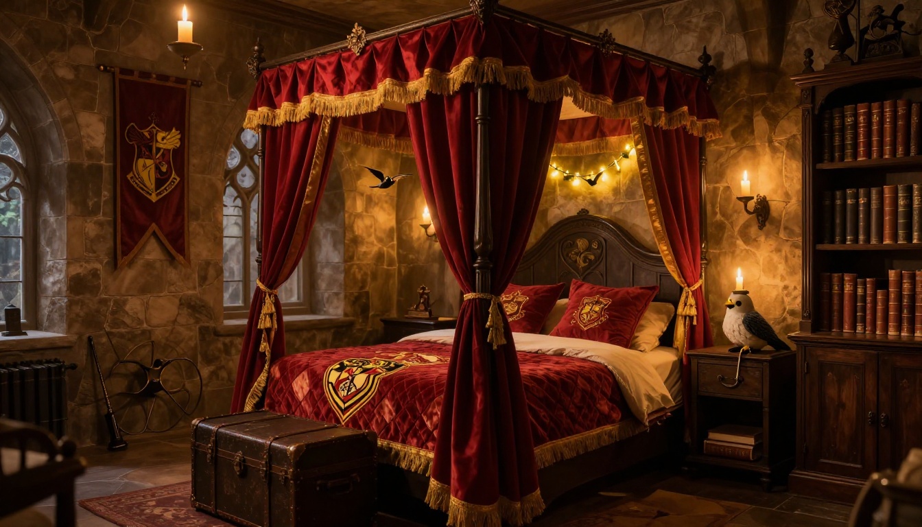 Harry Potter Decor for Bedroom: Transform Your Room Into a Hogwarts Dormitory