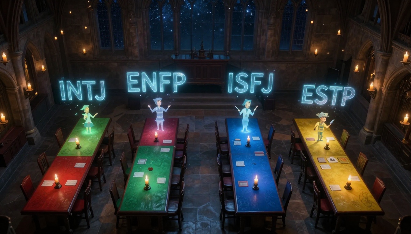 MBTI Hogwarts Houses