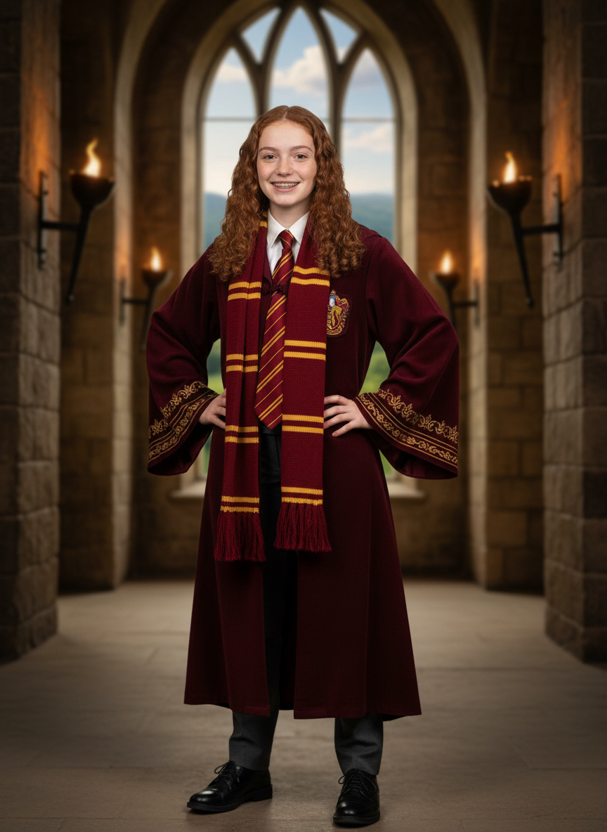 Gryffindor House Portrait Example
