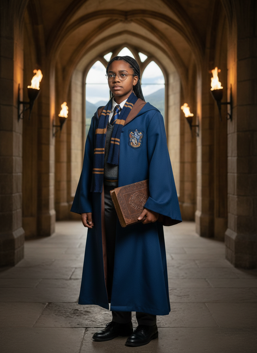 Ravenclaw House Portrait Example